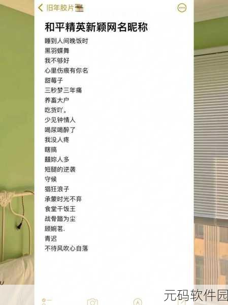 和平精英改名卡免费获取秘籍,解锁个性昵称的终极攻略